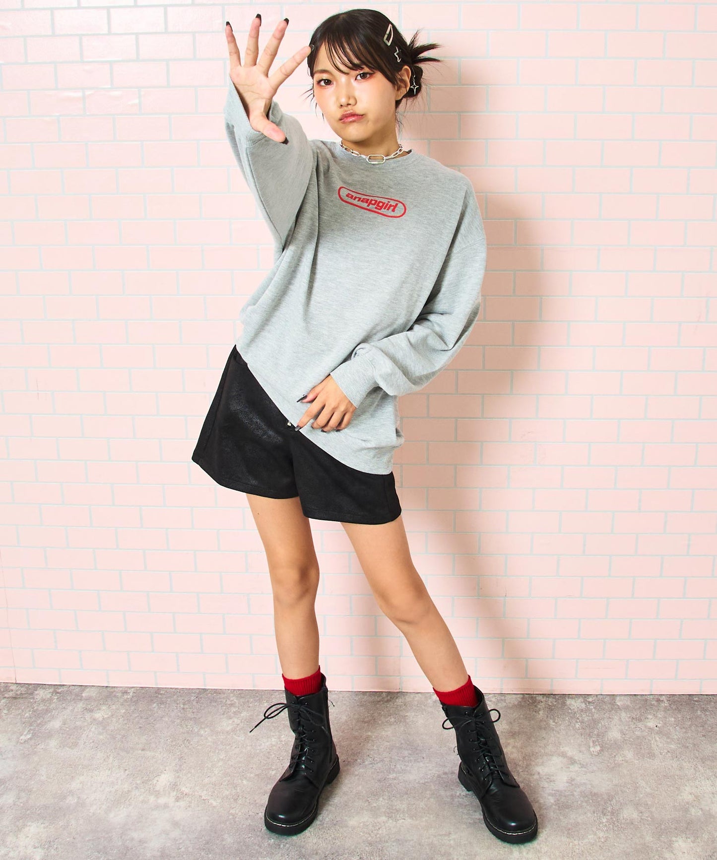 ライトグレー/150cm(Sサイズ着用)
