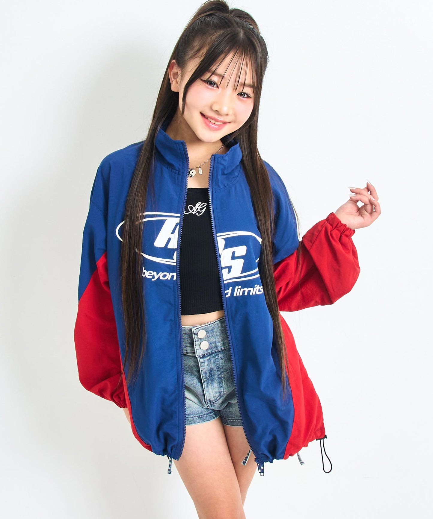 ネイビー/143cm(XSサイズ着用)