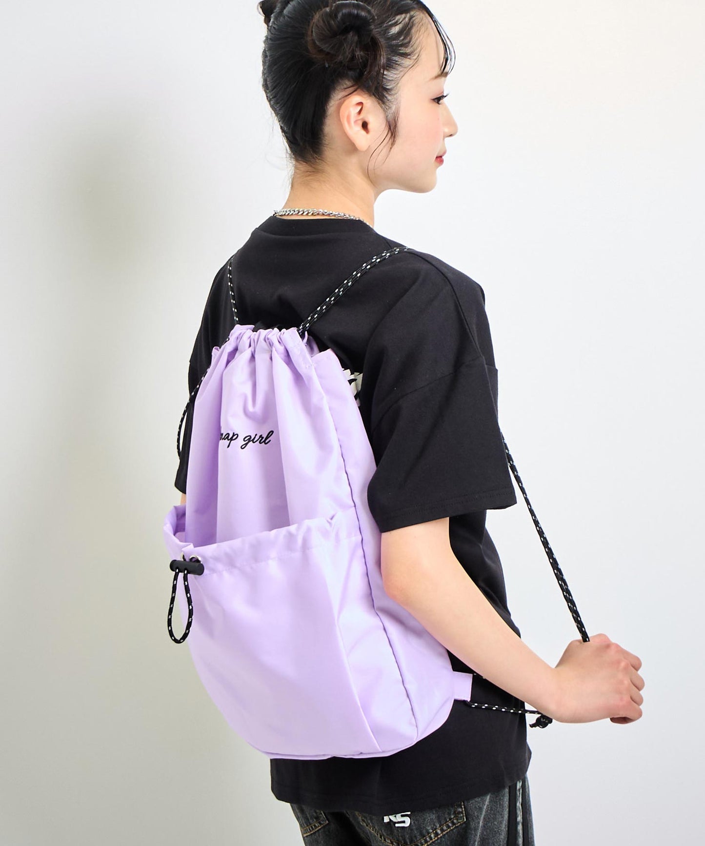ロゴ ナップサック 919-7690