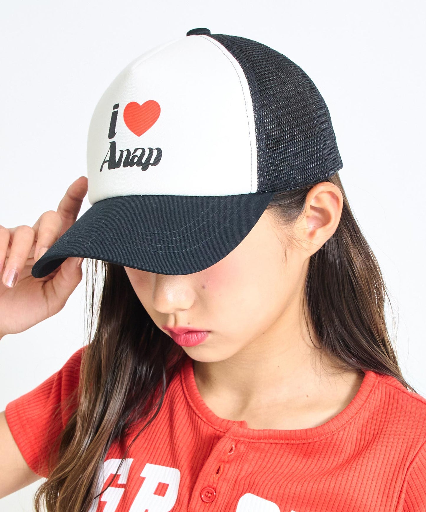 ILOVE ANAP メッシュキャップ 919-7706