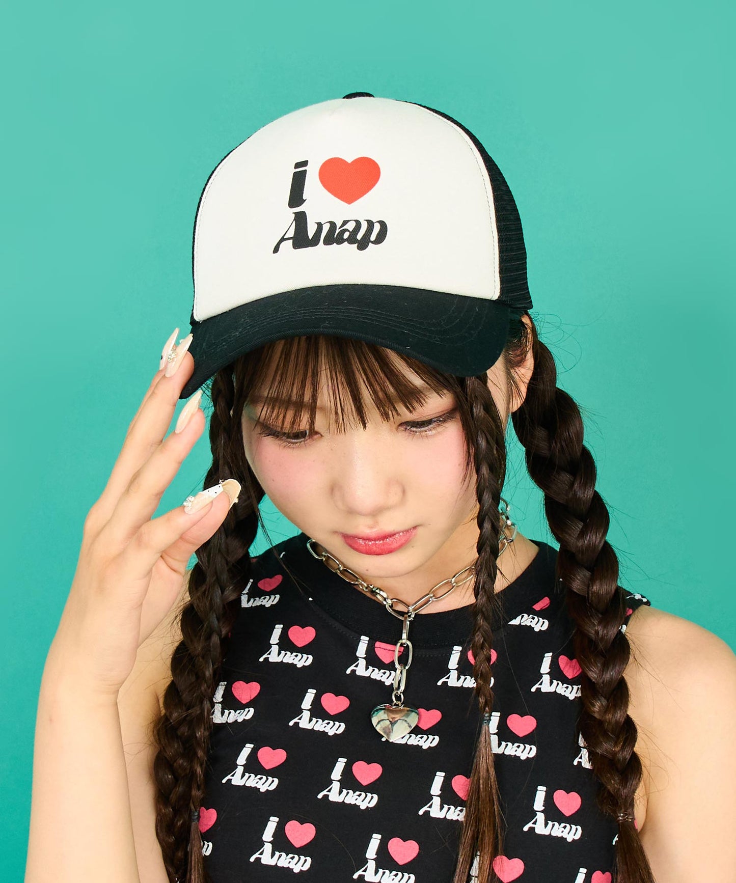 ILOVE ANAP メッシュキャップ 919-7706