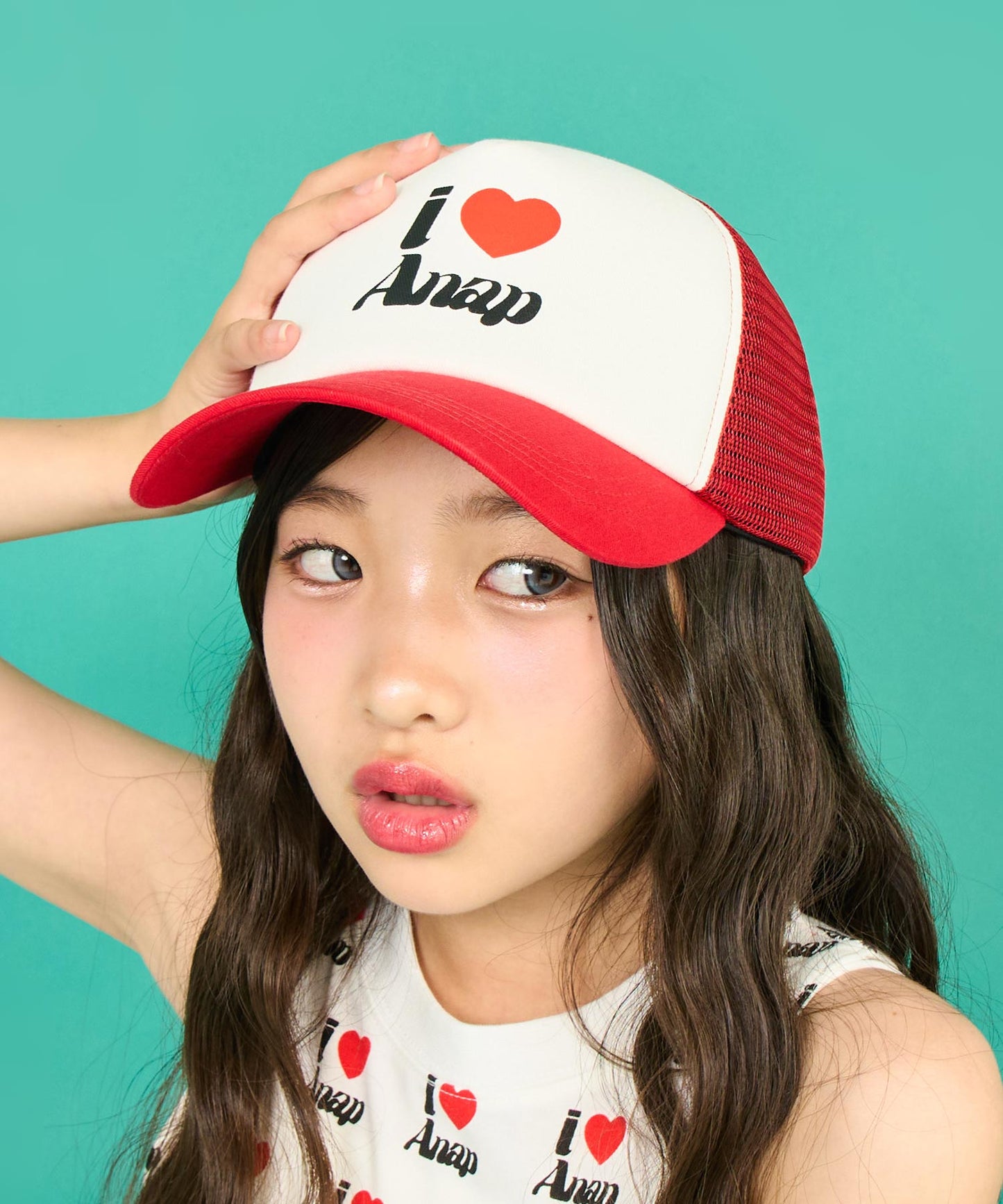 ILOVE ANAP メッシュキャップ 919-7706