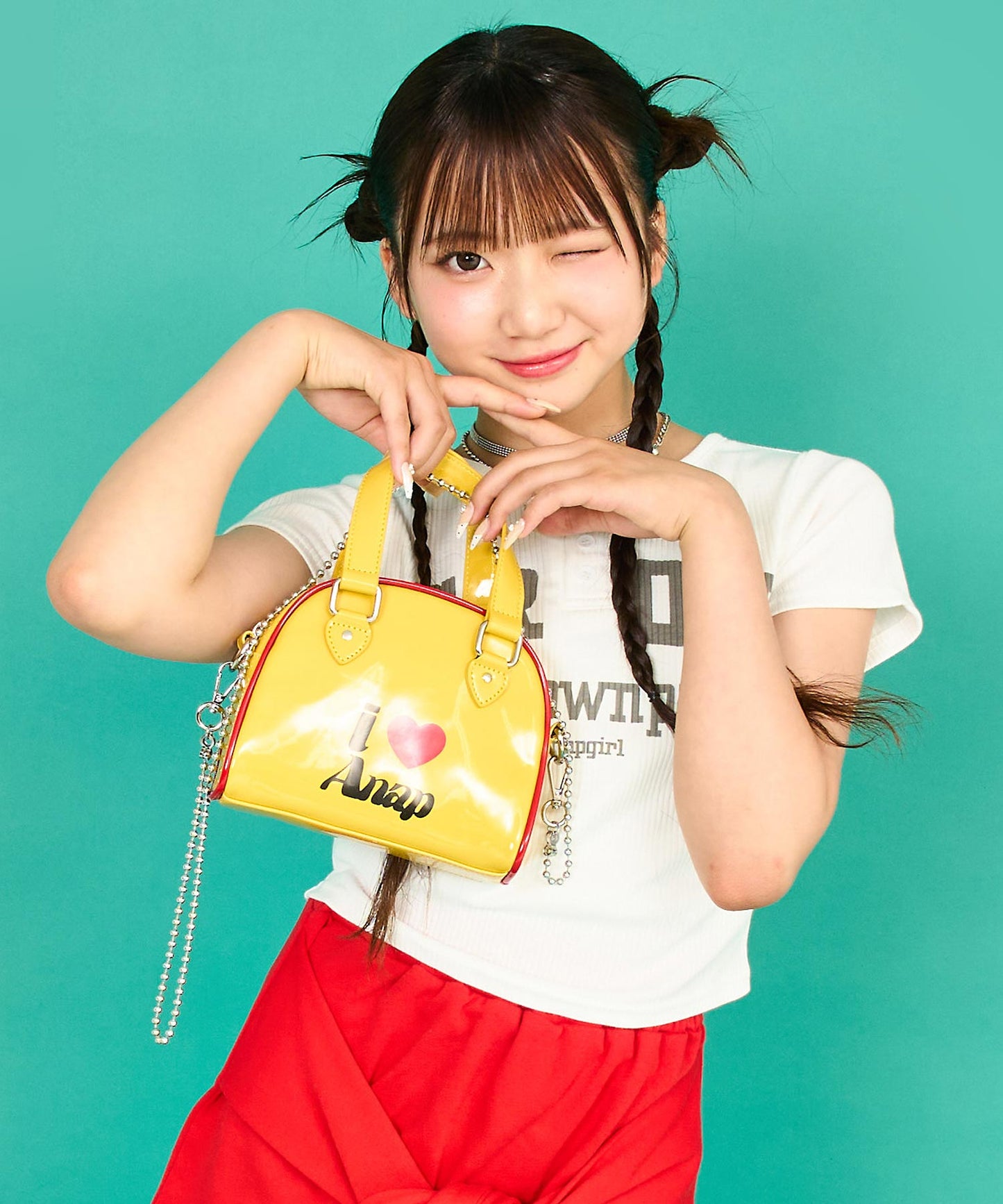 I LOVE ANAP ミニボストン BAG 919-7772