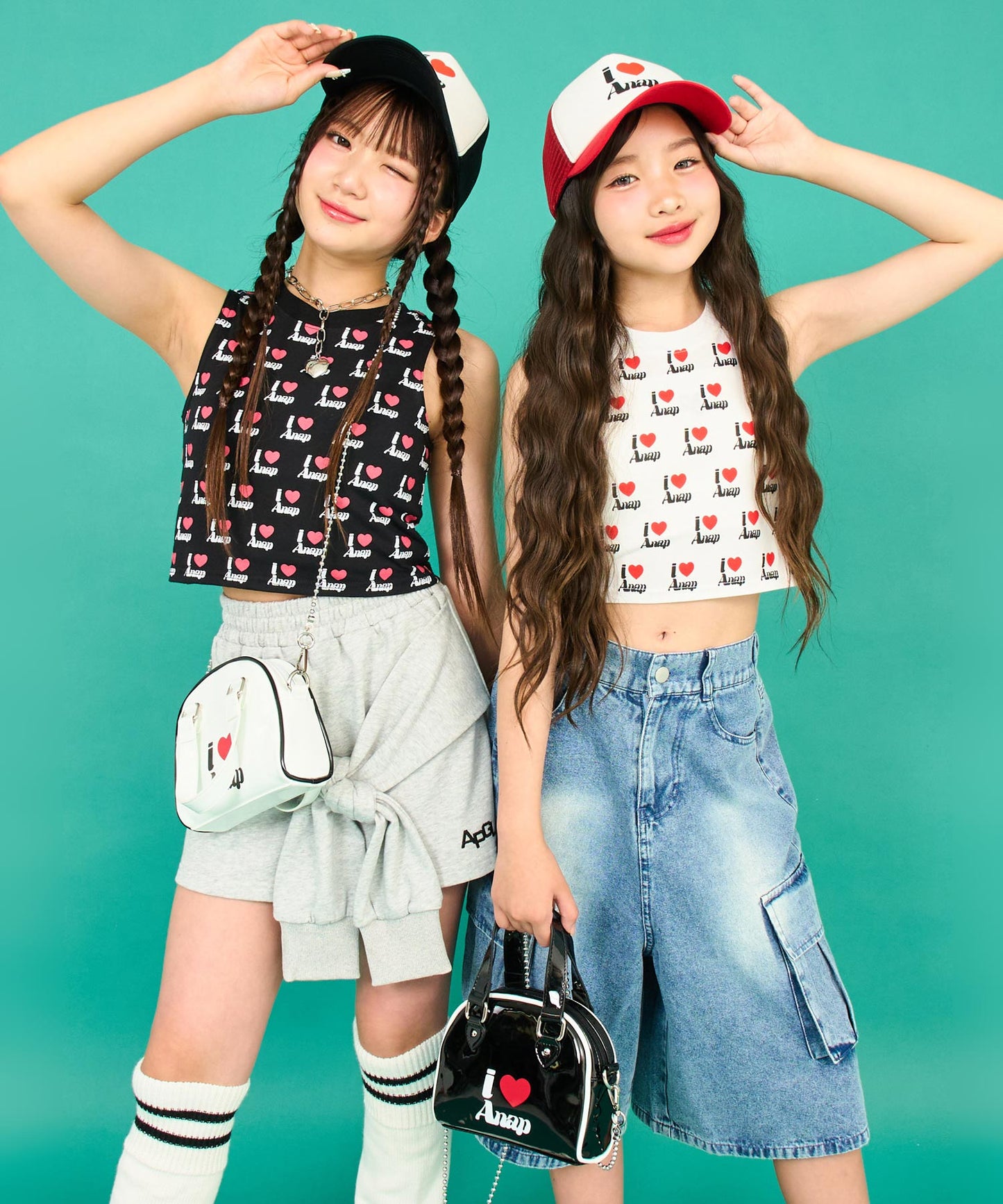 I LOVE ANAP ミニボストン BAG 919-7772
