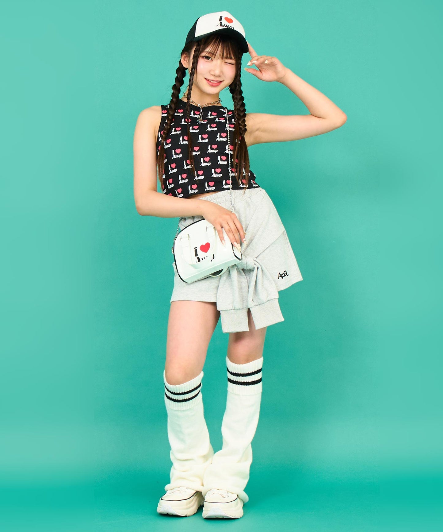I LOVE ANAP ミニボストン BAG 919-7772