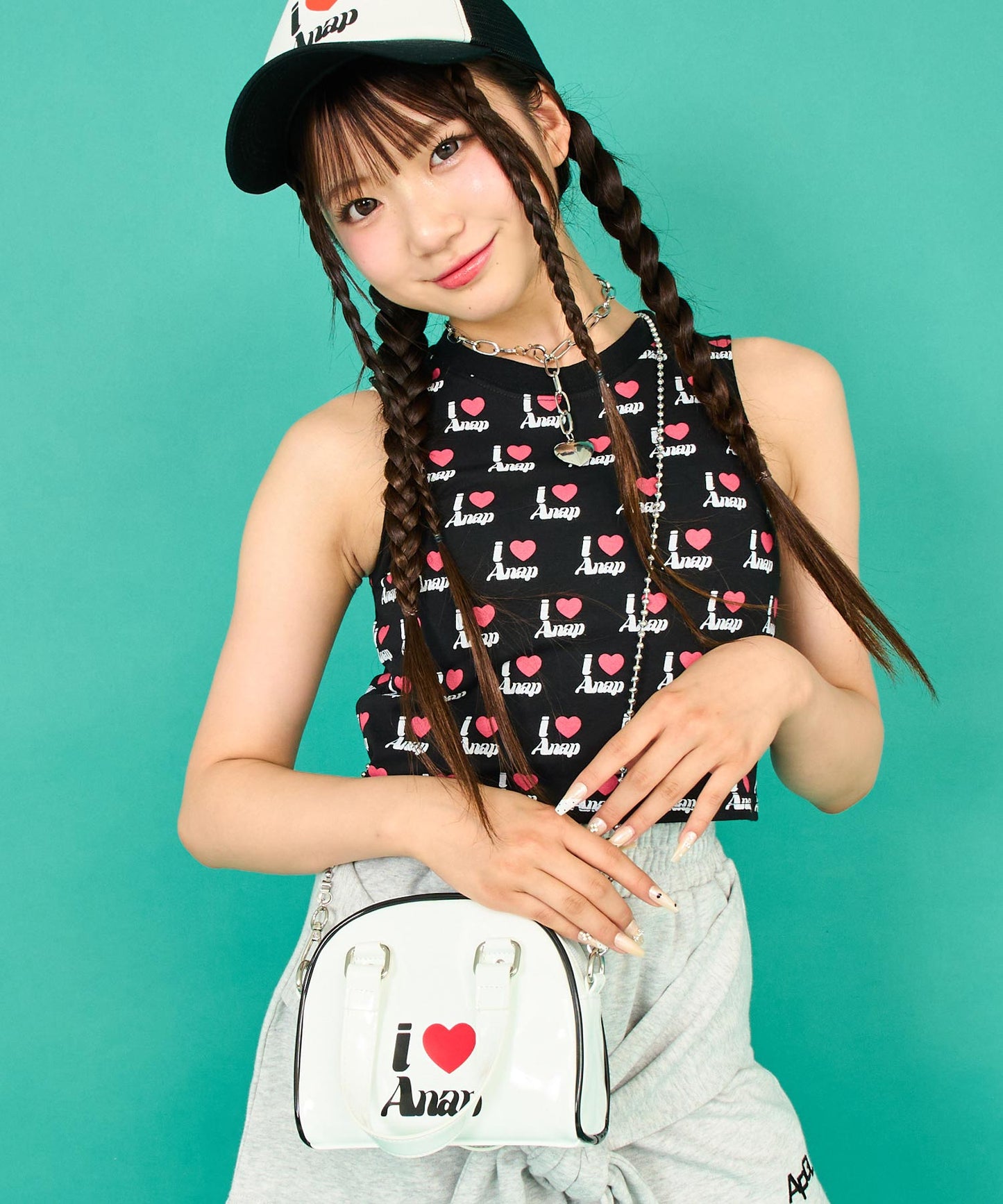 I LOVE ANAP ミニボストン BAG 919-7772