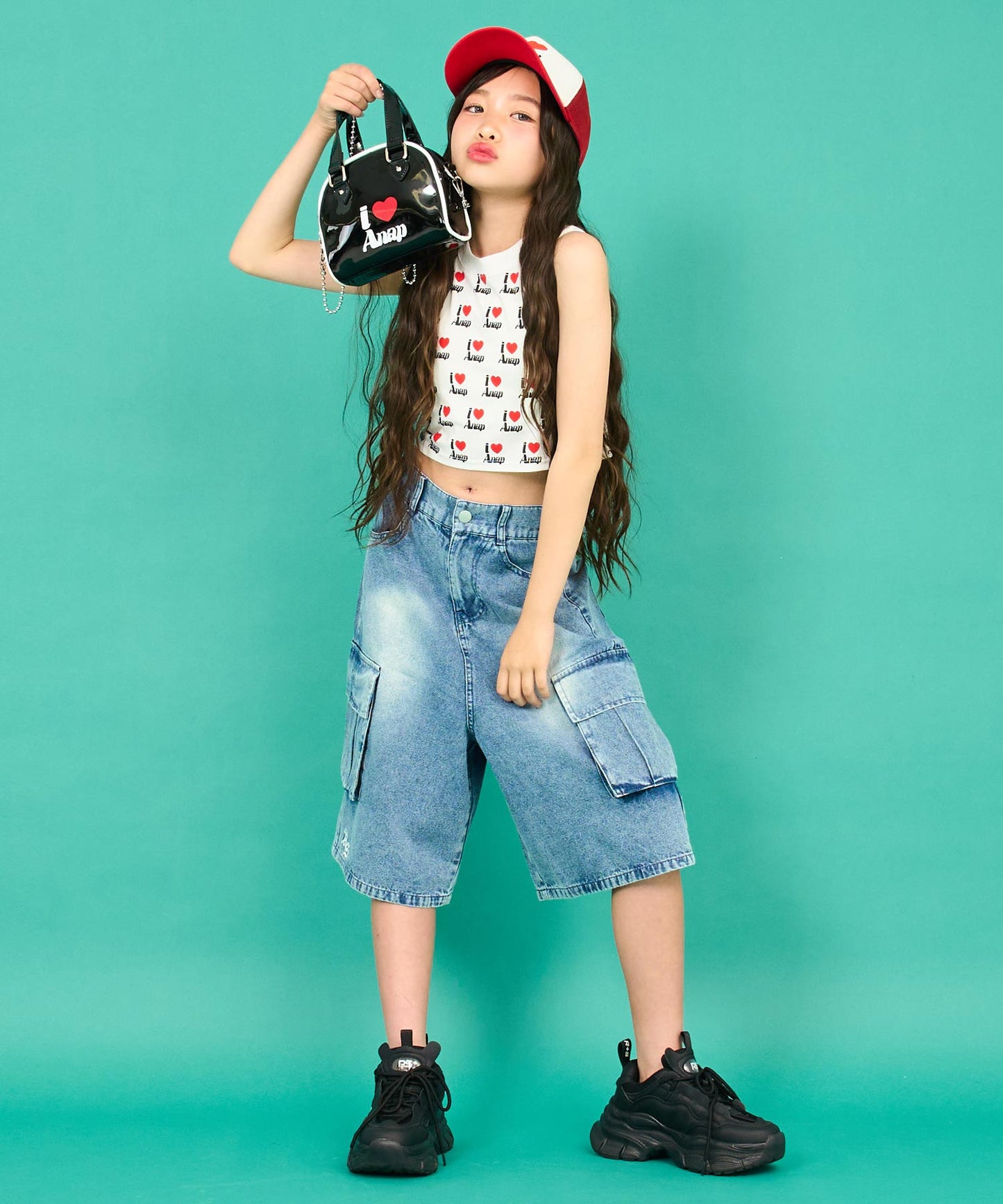 I LOVE ANAP ミニボストン BAG 919-7772
