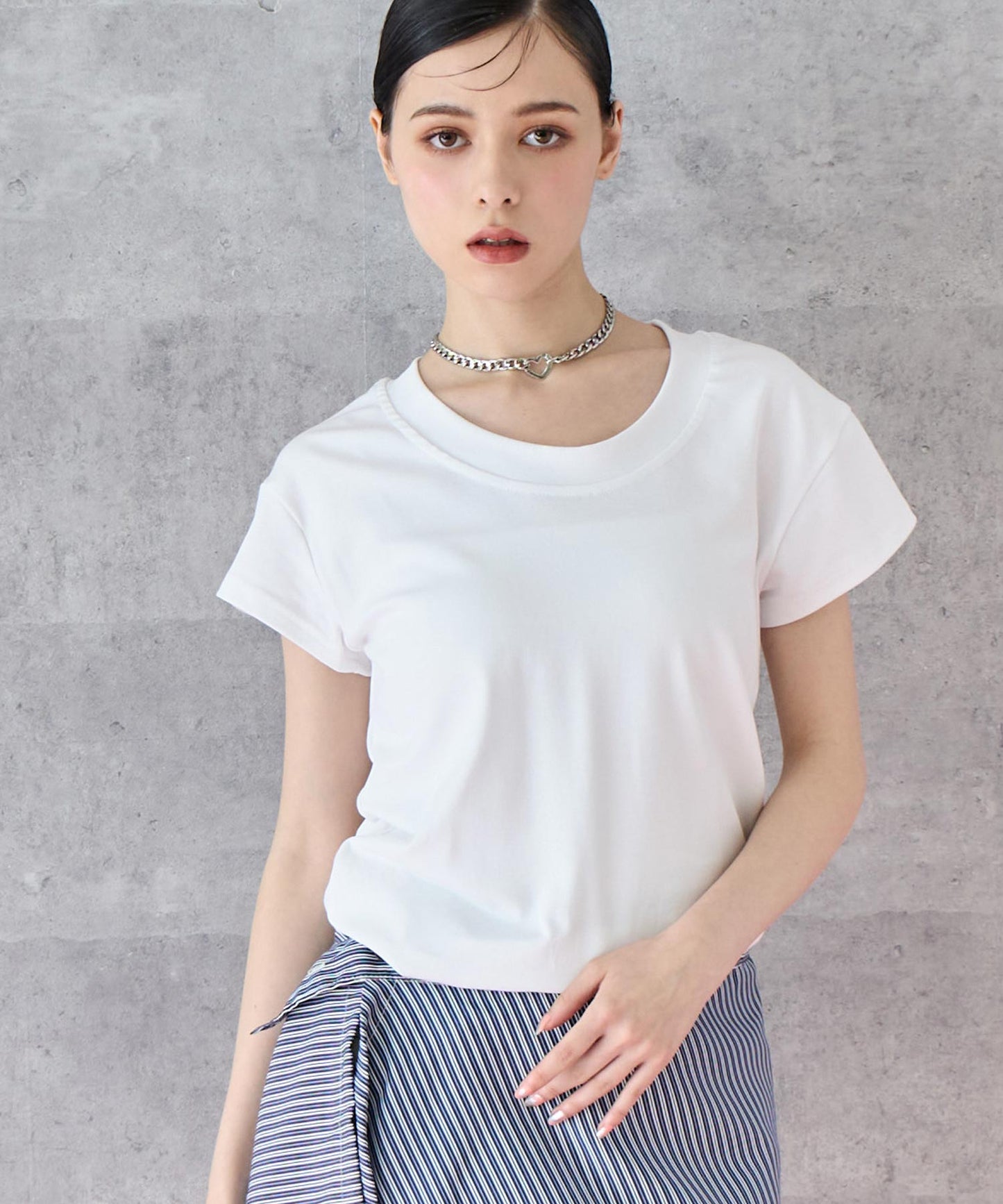 シンプル ノーマル Tシャツ 153-5752