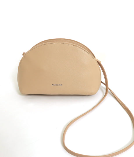 ラウンド ZIP ショルダー バッグ 83886
