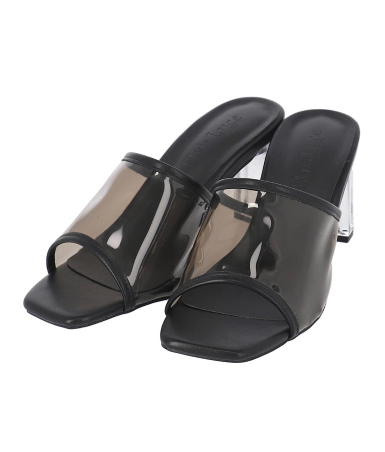 クリアヒールサンダル 529-6567