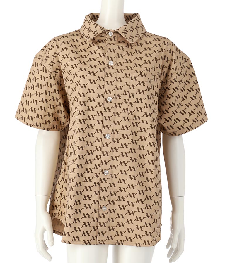 R+Sモノグラムデニムシャツ【親子・キッズお揃い】 914-7180