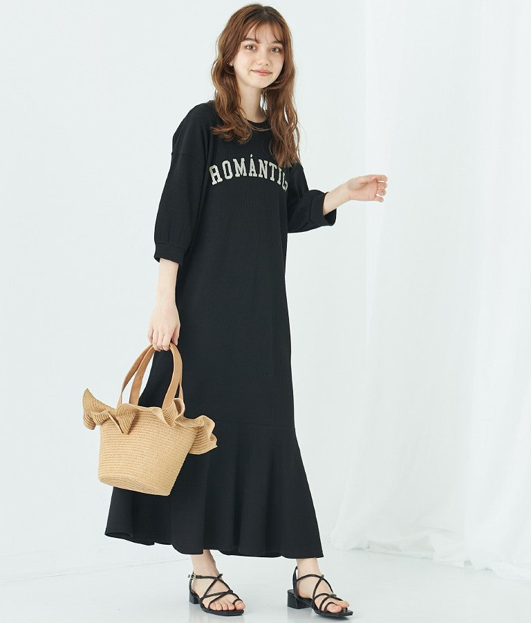 ROMANTICO ロゴ マーメイド ワンピース 527-6635