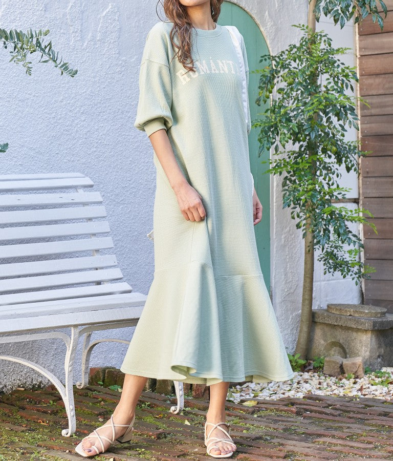 ROMANTICO ロゴ マーメイド ワンピース 527-6635