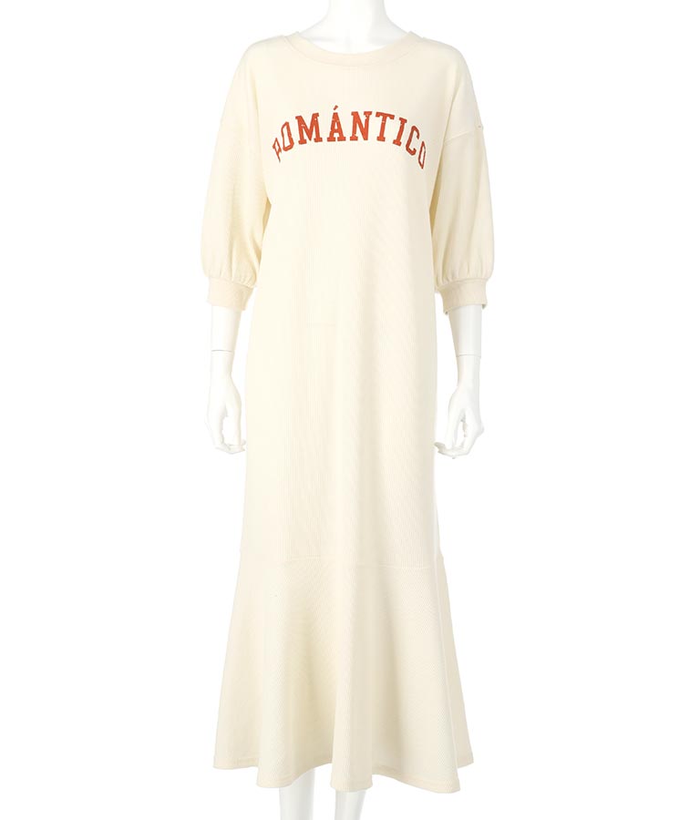 ROMANTICO ロゴ マーメイド ワンピース 527-6635