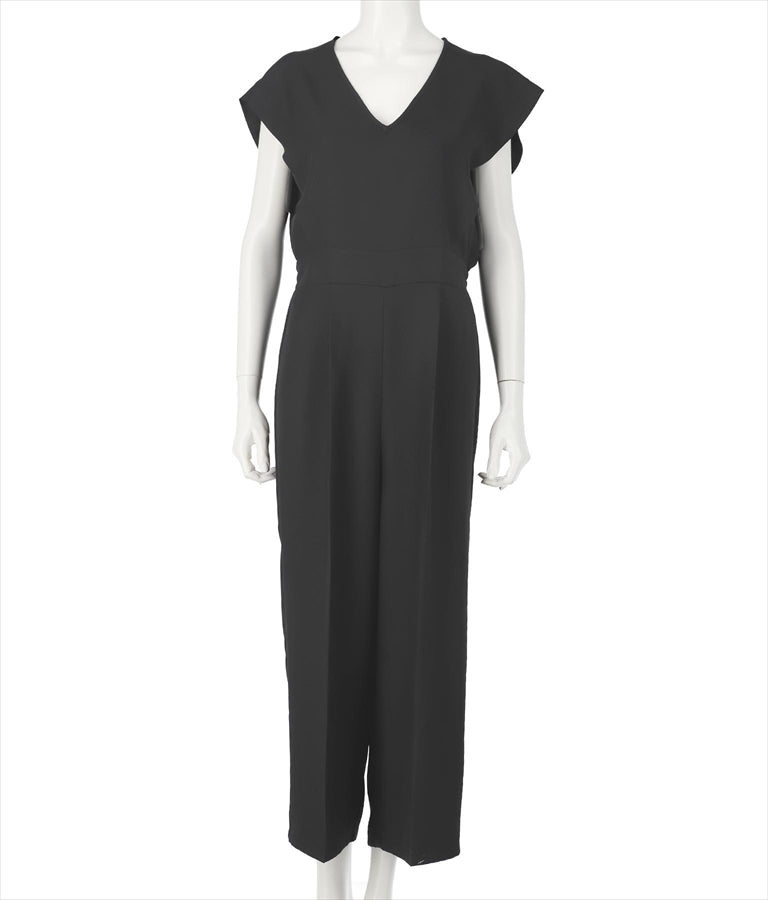 Vネック アーバン ツイル オールインワン 367-9039