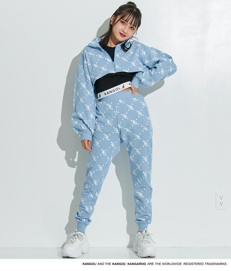 ANAP R+S × KANGOL KIDS モノグラム 柄 3点セット 918-7058