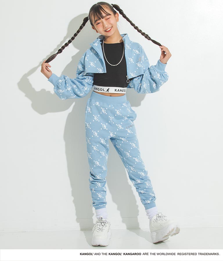 ANAP R+S × KANGOL KIDS モノグラム 柄 3点セット 918-7058