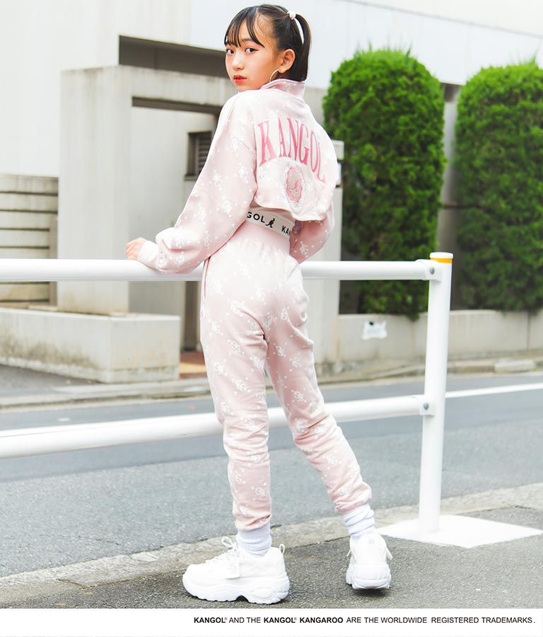 ANAP R+S × KANGOL KIDS モノグラム 柄 3点セット 918-7058