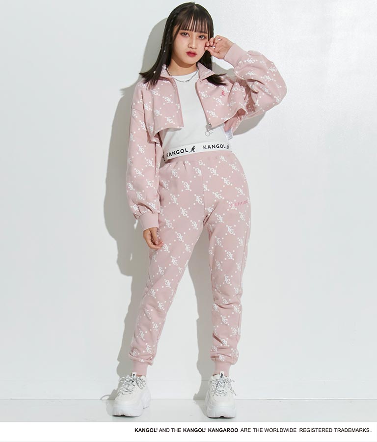 ANAP R+S × KANGOL KIDS モノグラム 柄 3点セット 918-7058