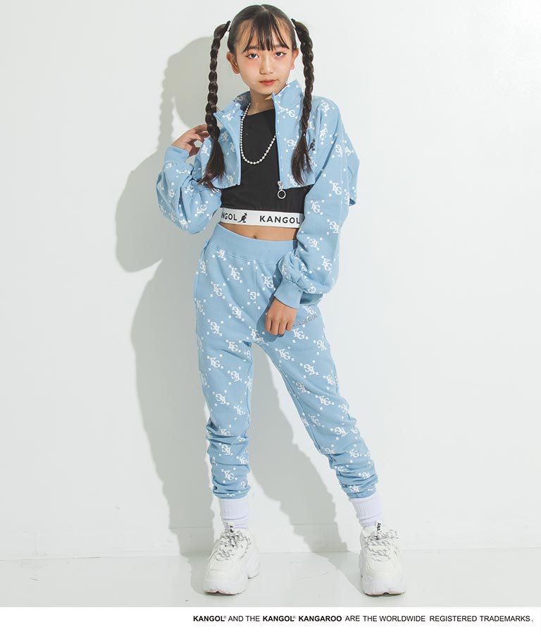 ANAP R+S × KANGOL KIDS モノグラム 柄 3点セット 918-7058