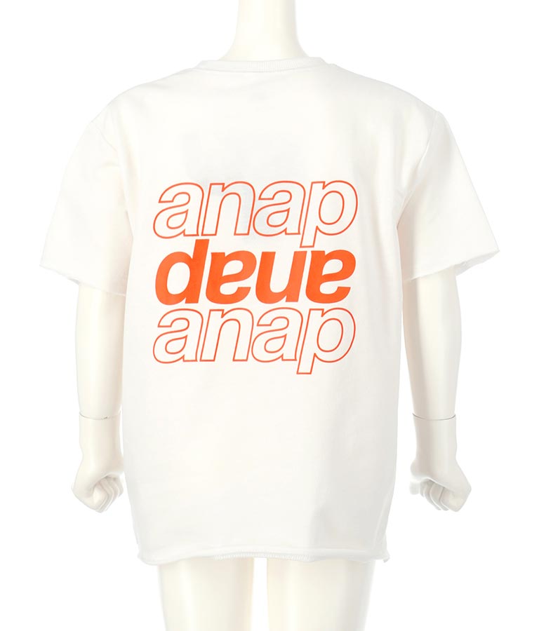 anap ボックス ロゴ ビッグ Tシャツ 423-3007