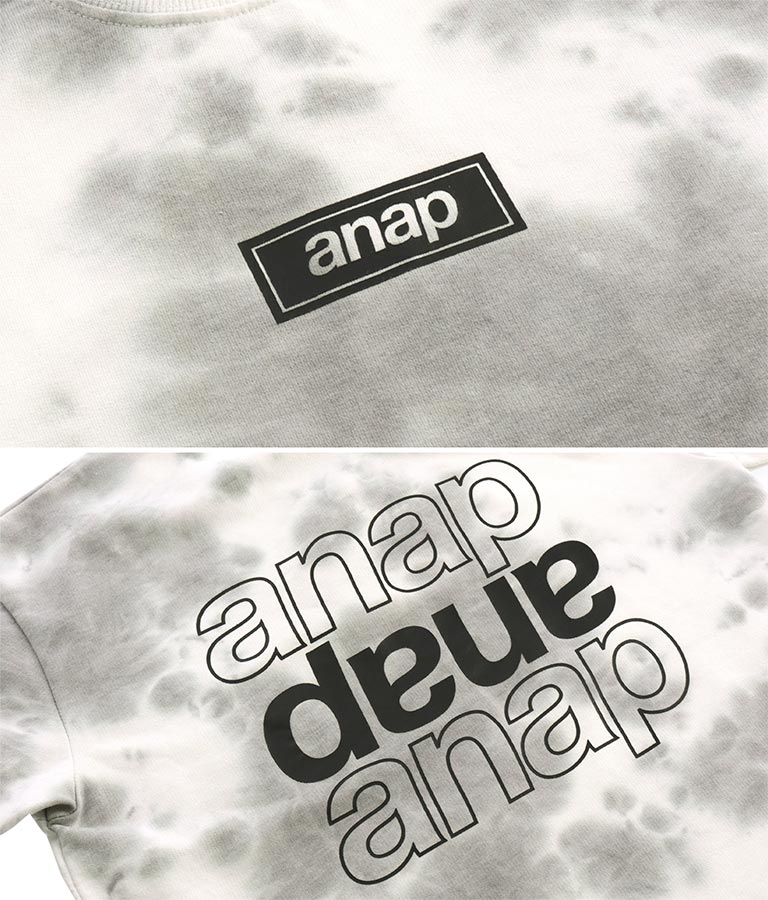 anap ボックス ロゴ ビッグ Tシャツ 423-3007