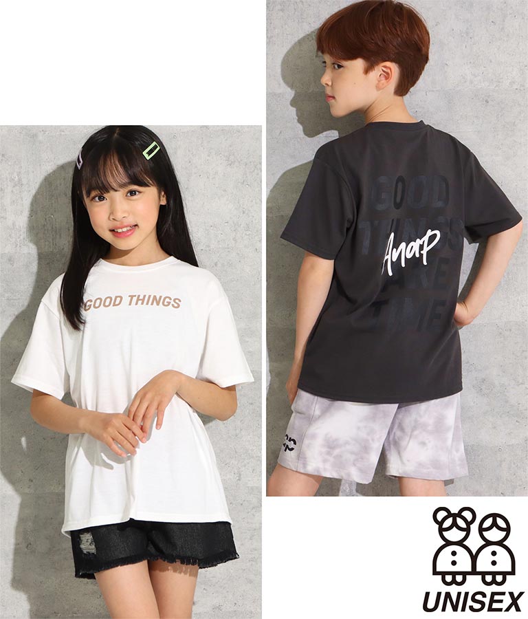 バック プリント ビッグ Tシャツ 423-2834