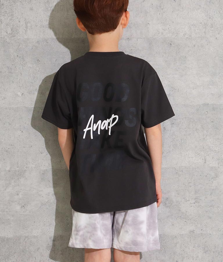バック プリント ビッグ Tシャツ 423-2834