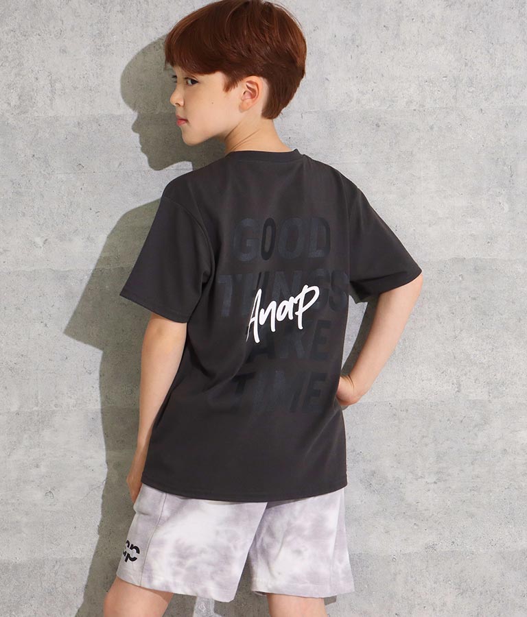 バック プリント ビッグ Tシャツ 423-2834