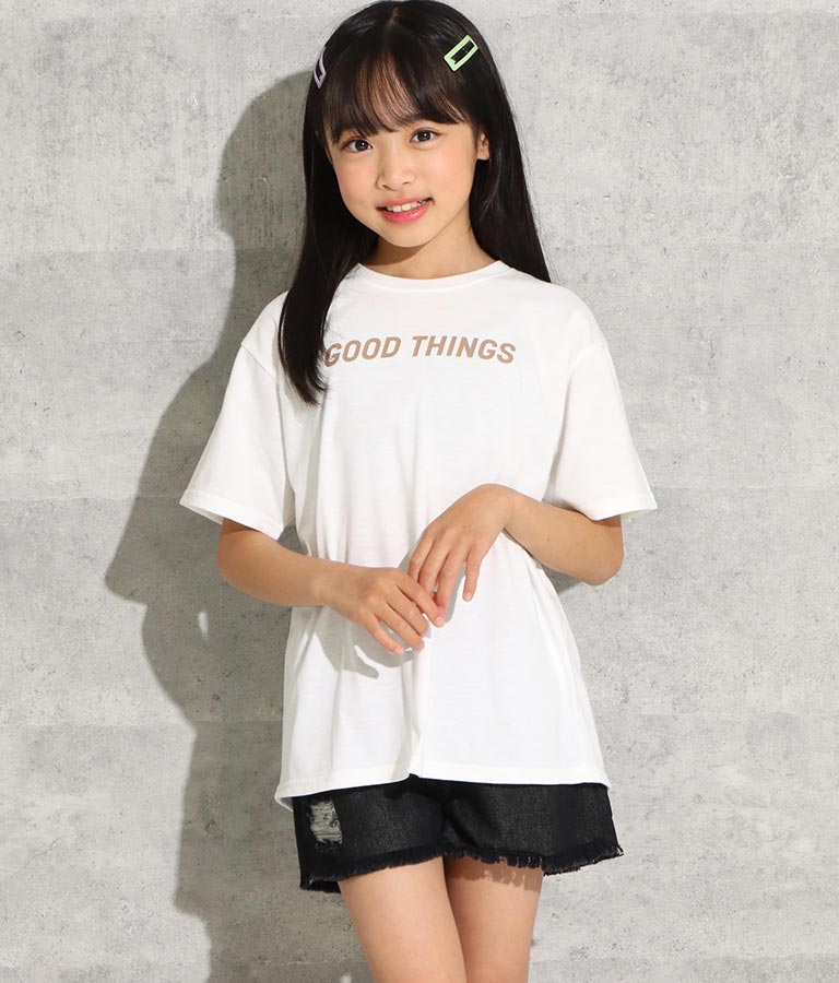 バック プリント ビッグ Tシャツ 423-2834