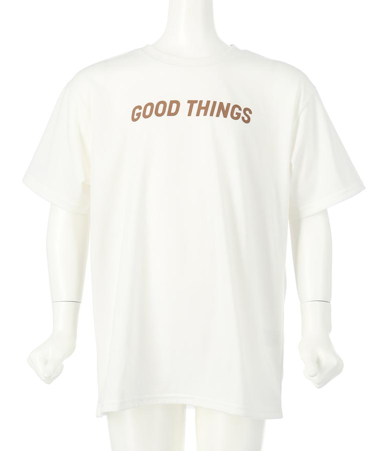 バック プリント ビッグ Tシャツ 423-2834
