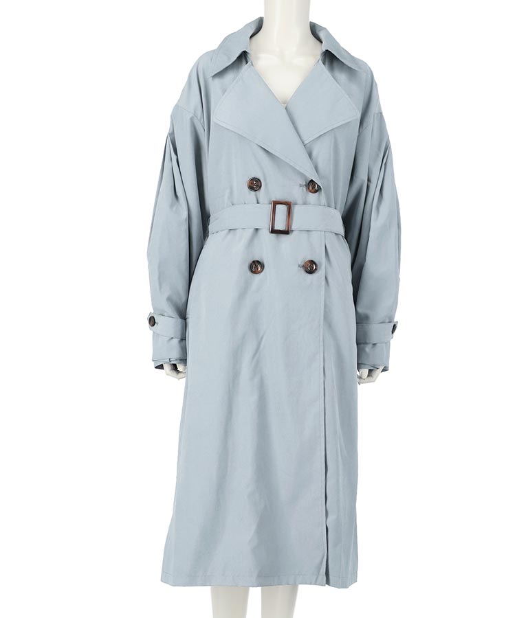 ボリューム スリーブタック トレンチ コート 795-8312