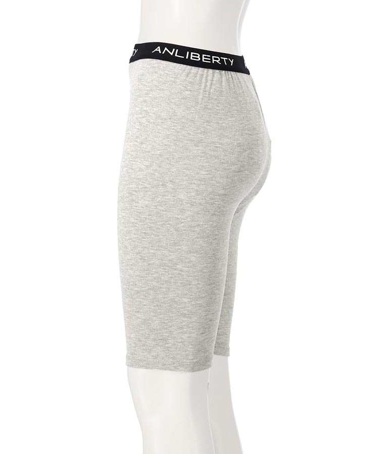ANLIBERTY ロゴ ゴム ハーフ レギンス 30-2022