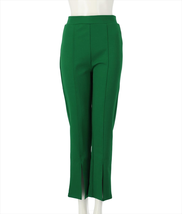 フロント スリット ストレート パンツ 492-2242