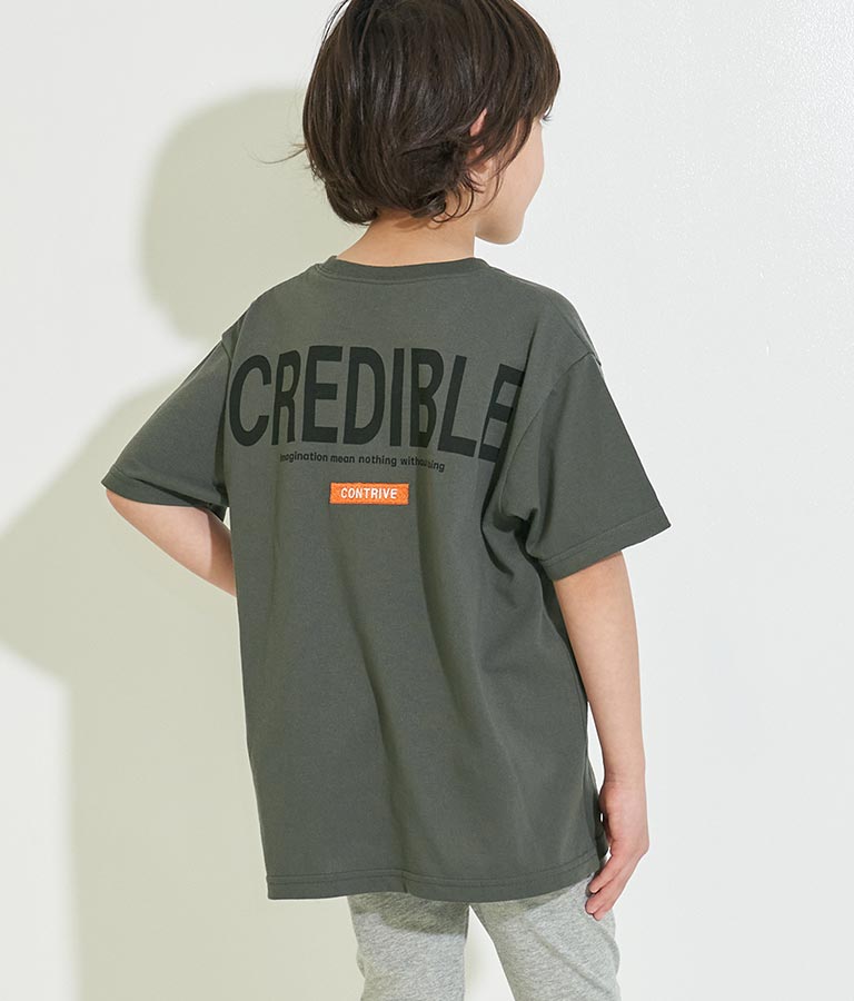 3D刺繍 ビッグ Tシャツ【親子お揃い】 423-3046