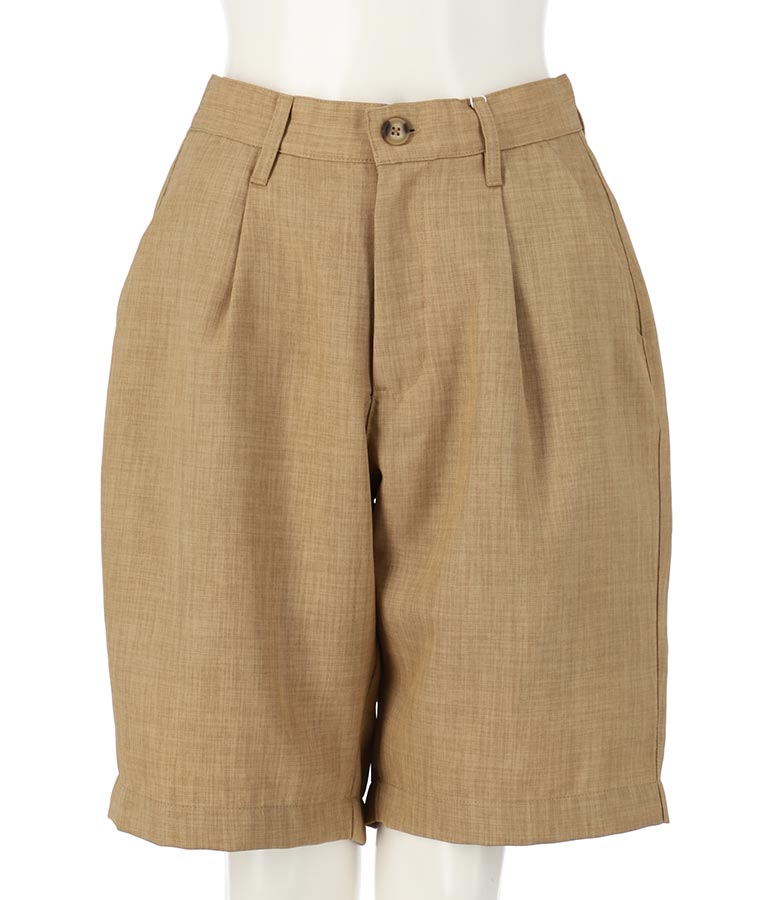 麻タッチショートパンツ 522-6286