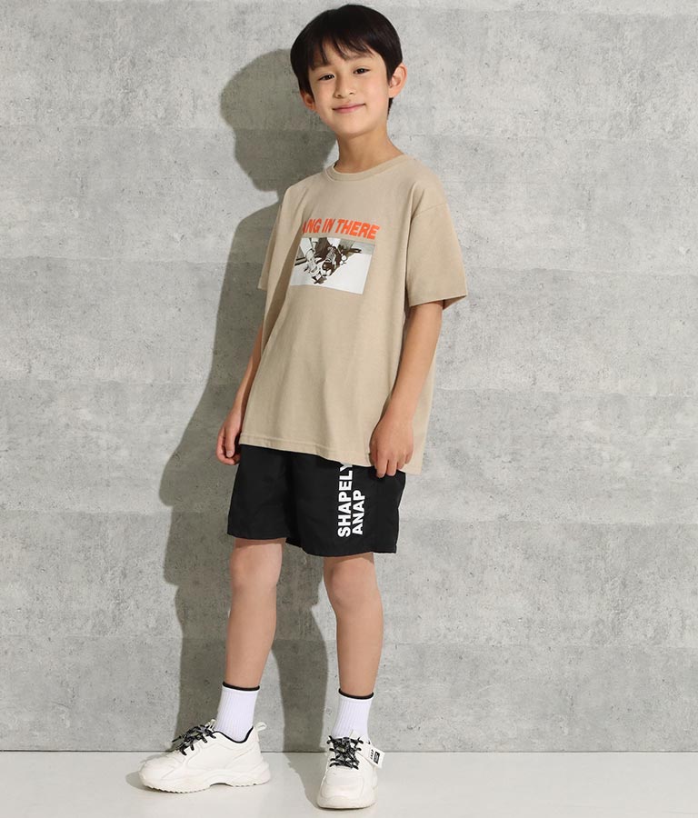フォト ペイント プリント ビッグ Tシャツ 423-2796