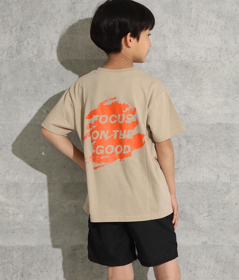 フォト ペイント プリント ビッグ Tシャツ 423-2796