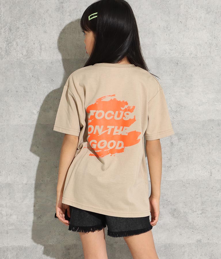 フォト ペイント プリント ビッグ Tシャツ 423-2796