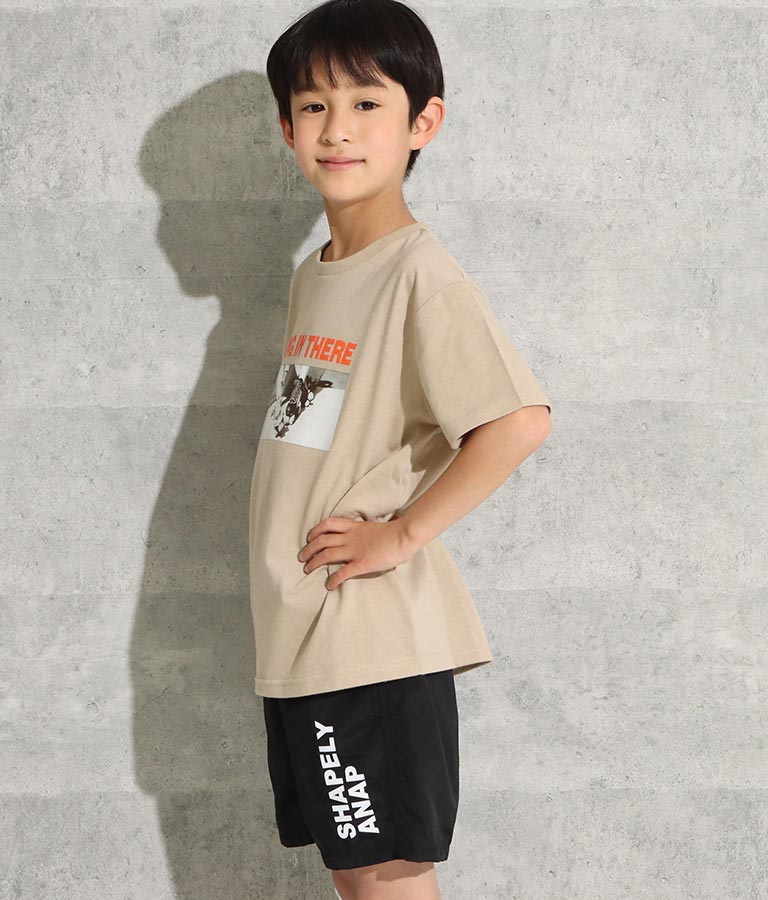 フォト ペイント プリント ビッグ Tシャツ 423-2796