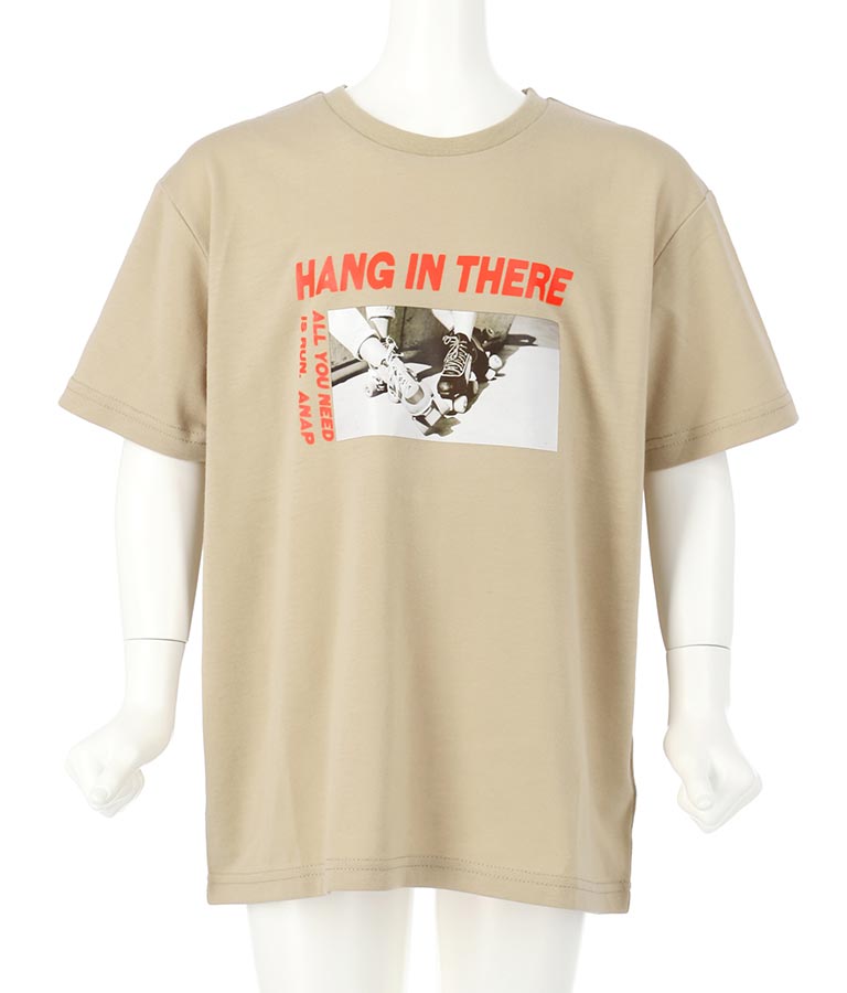フォト ペイント プリント ビッグ Tシャツ 423-2796