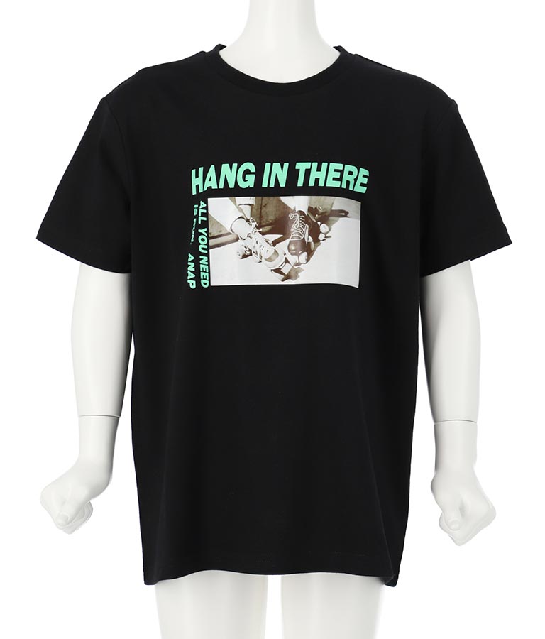 フォト ペイント プリント ビッグ Tシャツ 423-2796