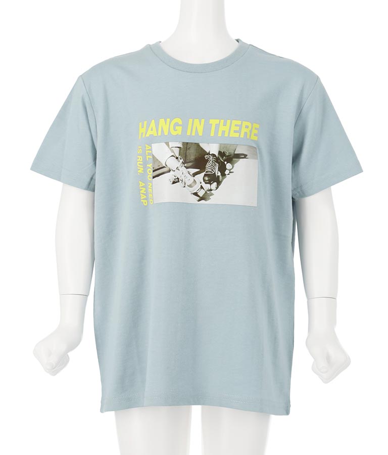 フォト ペイント プリント ビッグ Tシャツ 423-2796