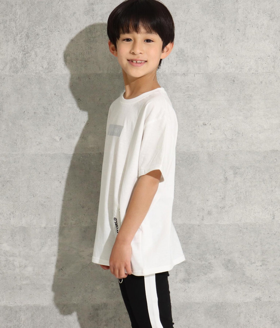 リングジップ スリット ビッグ Tシャツ 423-2799