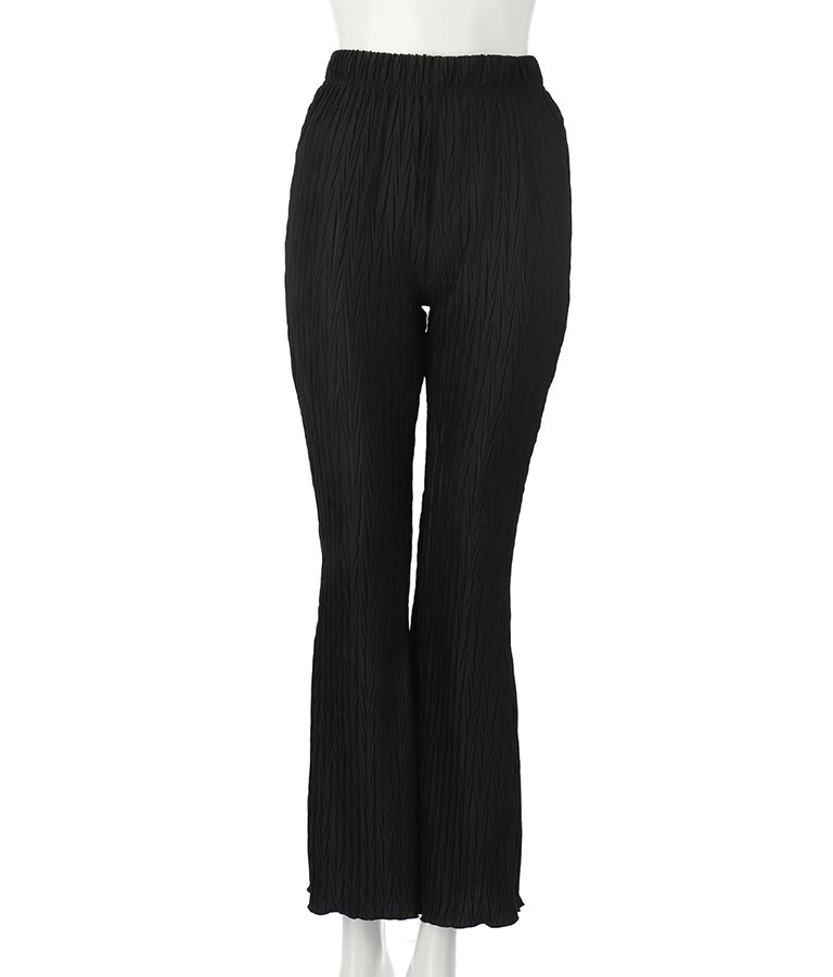 変形 プリーツ フレア パンツ 792-8806