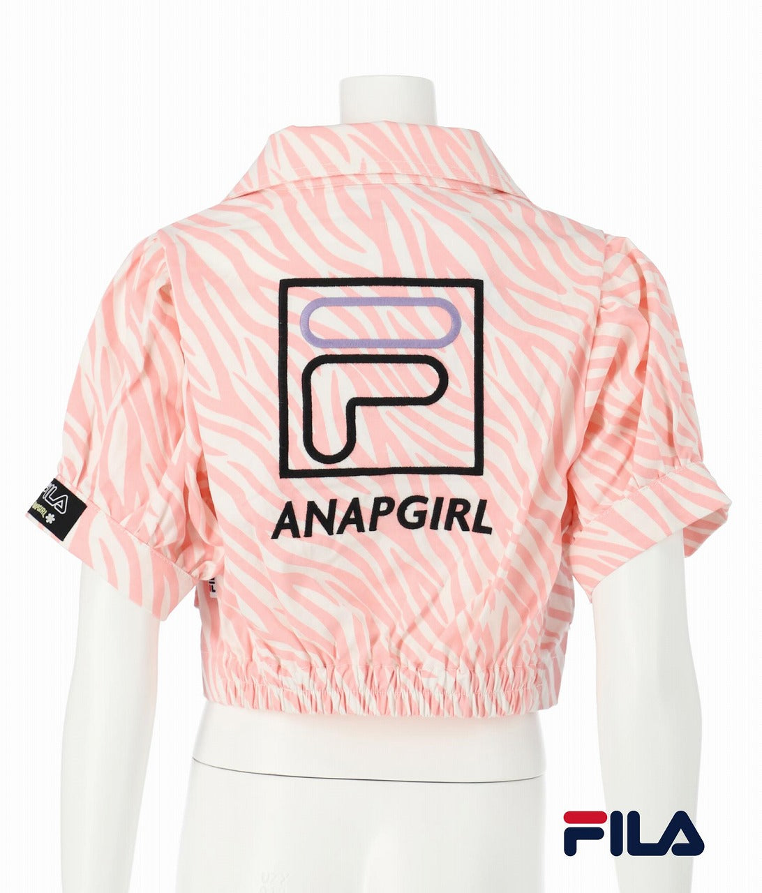 ANAPGiRL × FILA コラボ パフスリライダースジャケット 915-6877