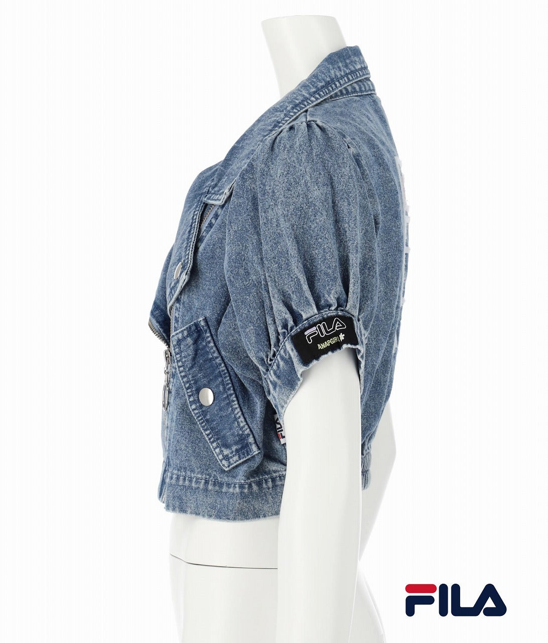 ANAPGiRL × FILA コラボ パフスリライダースジャケット 915-6877