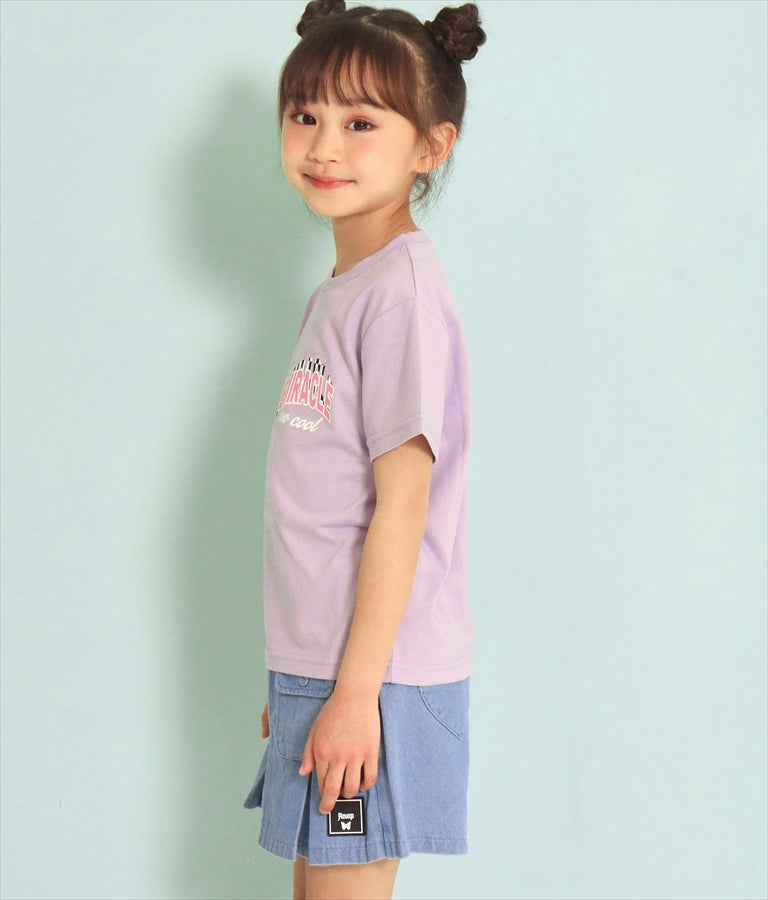 チェッカー ロゴ Tシャツ 423-2817