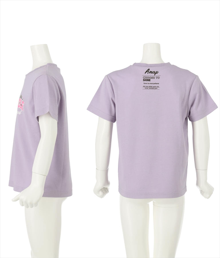 チェッカー ロゴ Tシャツ 423-2817