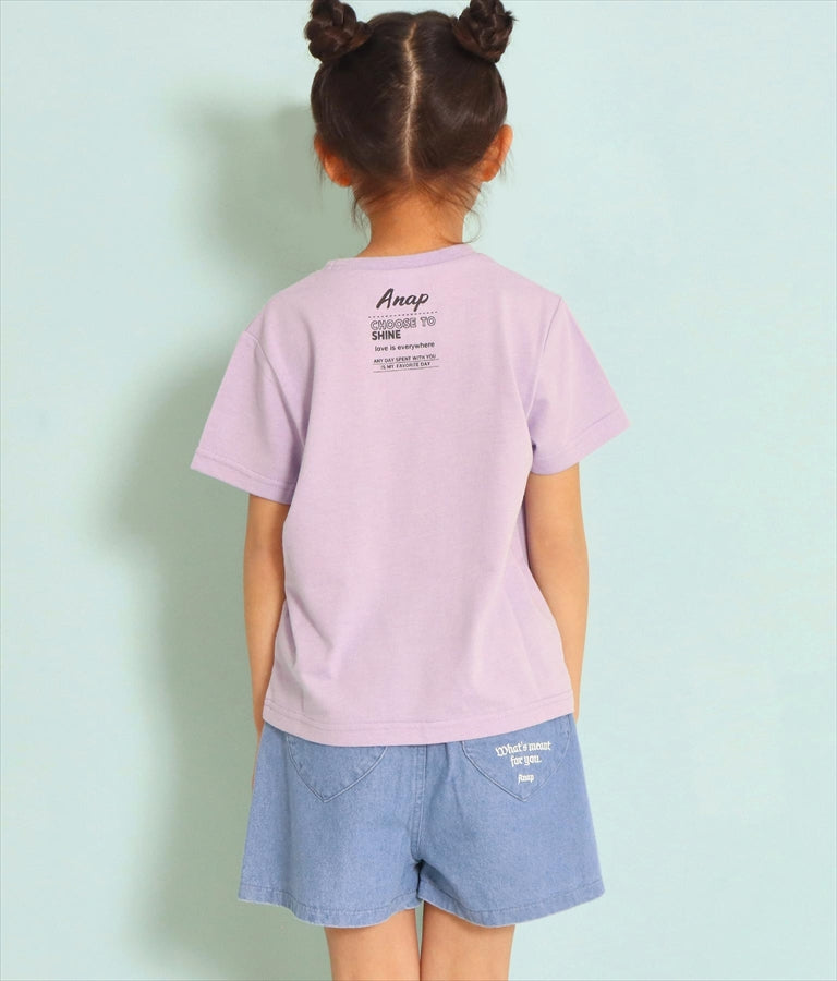 チェッカー ロゴ Tシャツ 423-2817